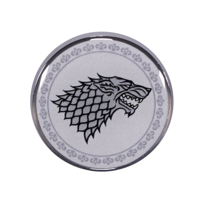 Game Of Thrones: Half Moon Bay - Stark (Pin Badge Enamel / Spilla Smaltata)