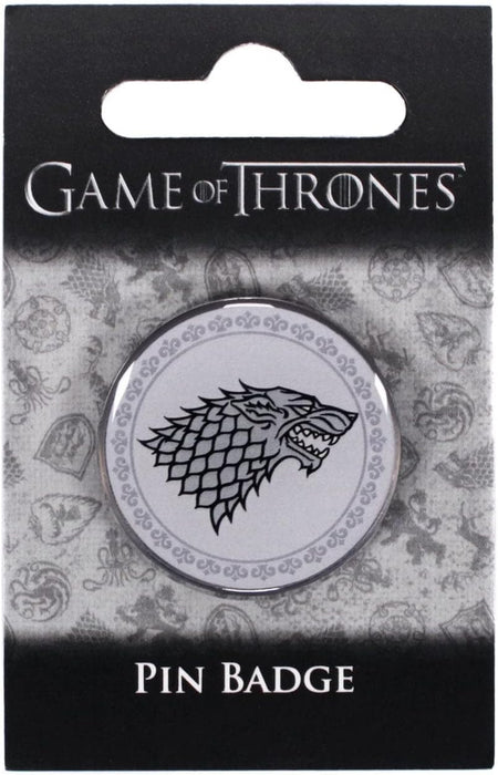 Game Of Thrones: Half Moon Bay - Stark (Pin Badge Enamel / Spilla Smaltata)