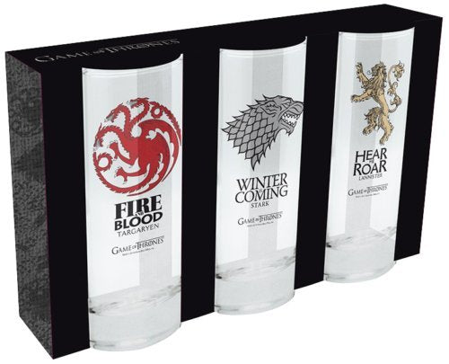 Game of Thrones Z886430 Set of 3 Houses Multicoloured