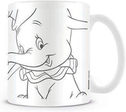 Dumbo Line Tasse Standard, Mehrfarbig, 1 Stück (1er Pack