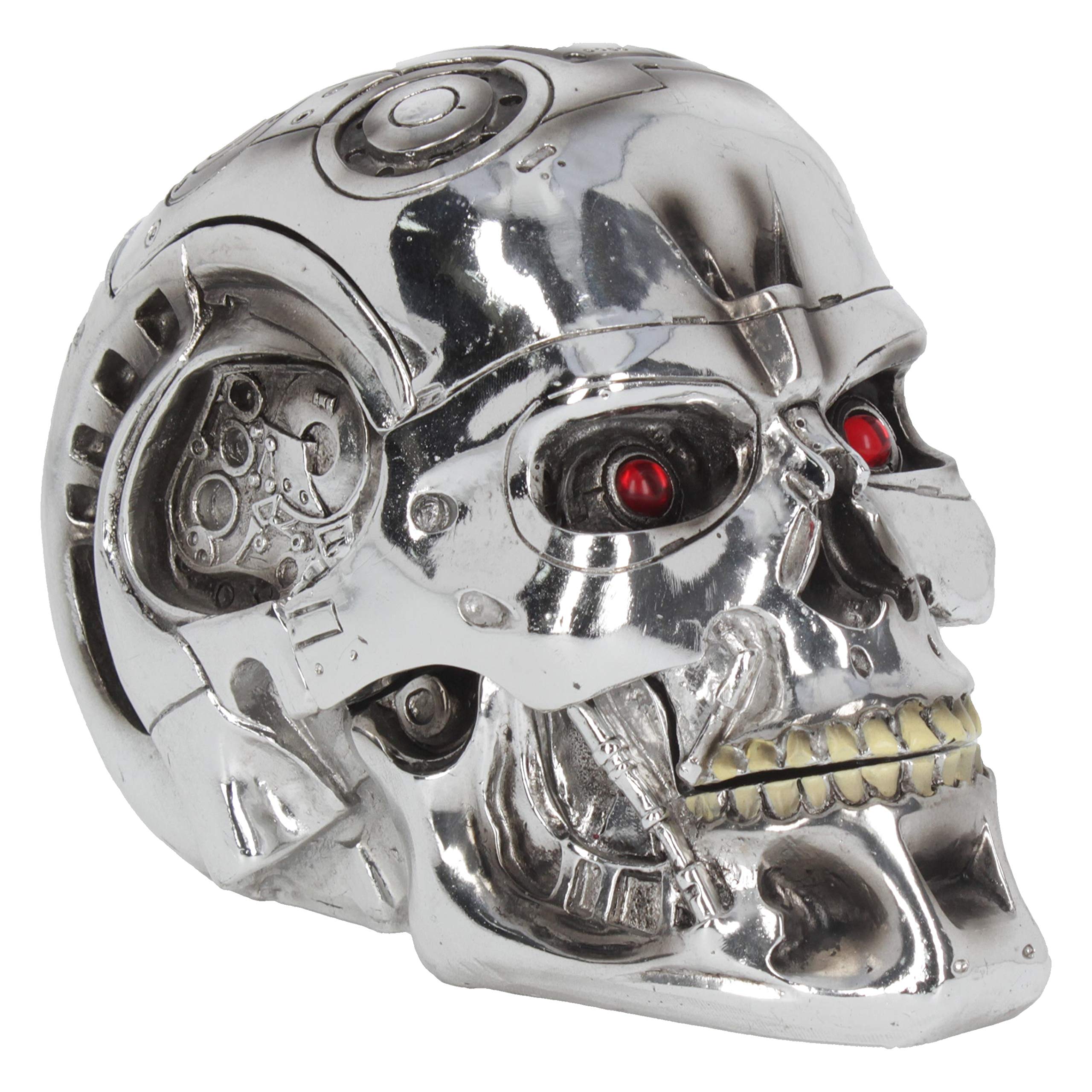 Nemesis Now T-Terminator Box 18cm Silver, Resin