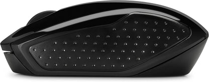 HP 200 Black 2.4 GHz USB Wireless Mouse with Red LED 1000 DPI Optical Sensor, Up to 12 Months Battery Life
