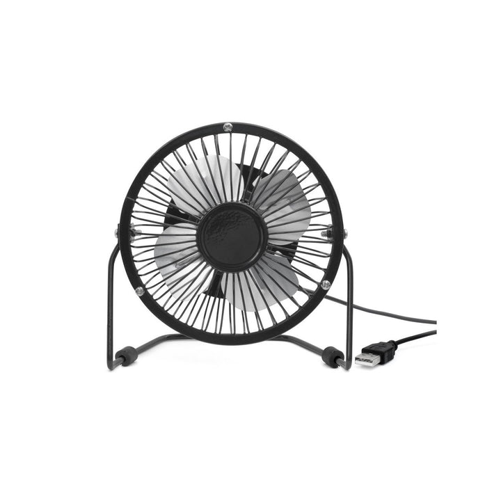 Kikkerland US143-BK USB Desk Fan -Black
