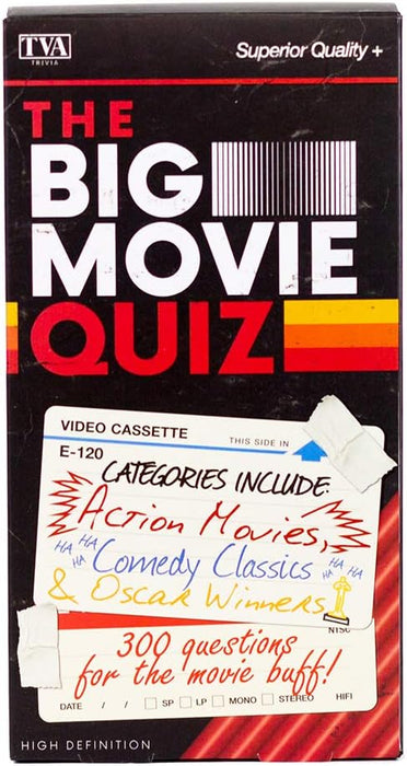 Professor Puzzle | The Big Movie Quiz | Party Game | Ages 12+ | 2+ Players