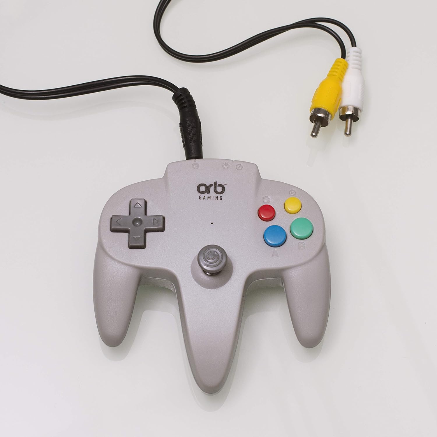 Orb Gaming Orb-Contrôleur Retro Arcade Blanc-y Compris 200x Jeux 8 Bits, Or-RETARC Does not apply Controller White – Including 200 x 8 Games, One Size