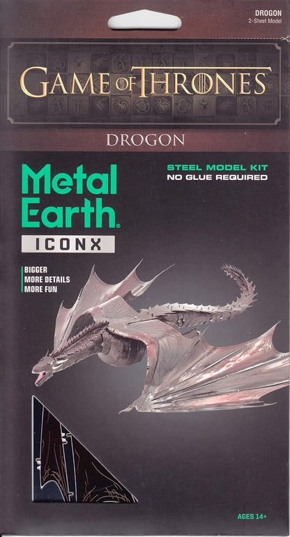 Professor Puzzle Game of Thrones Metal Earth, Drogon
