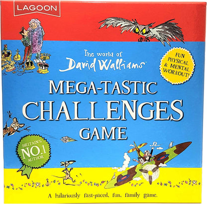 Lagoon Group David Walliams Megatastic Challenges & David Walliams Gangsta Granny's Cheat Card Game