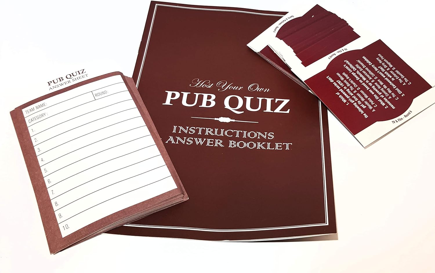 The Lagoon Group 1148 Complete Pub Quiz, Multi