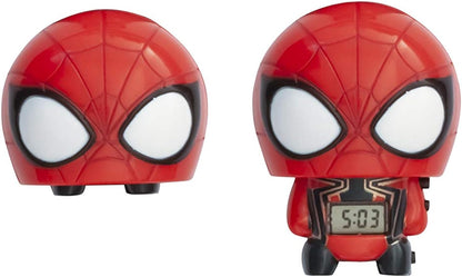 BulbBotz Marvel 2021869 Avengers: Infinity War Spider-Man Kids Light Up Watch | blue/red | plastic | digital | LCD display| boy girl | official