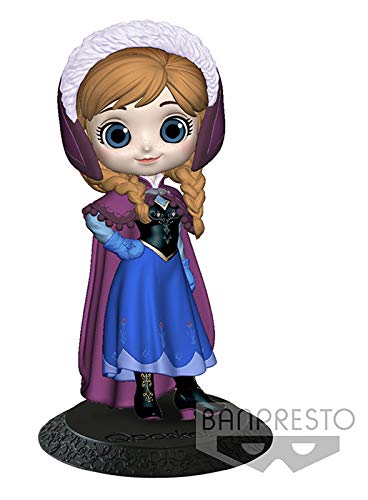 Disney- Figurine Q Posket- Anna- Manteau hiver- 14cm (Nintendo Switch)
