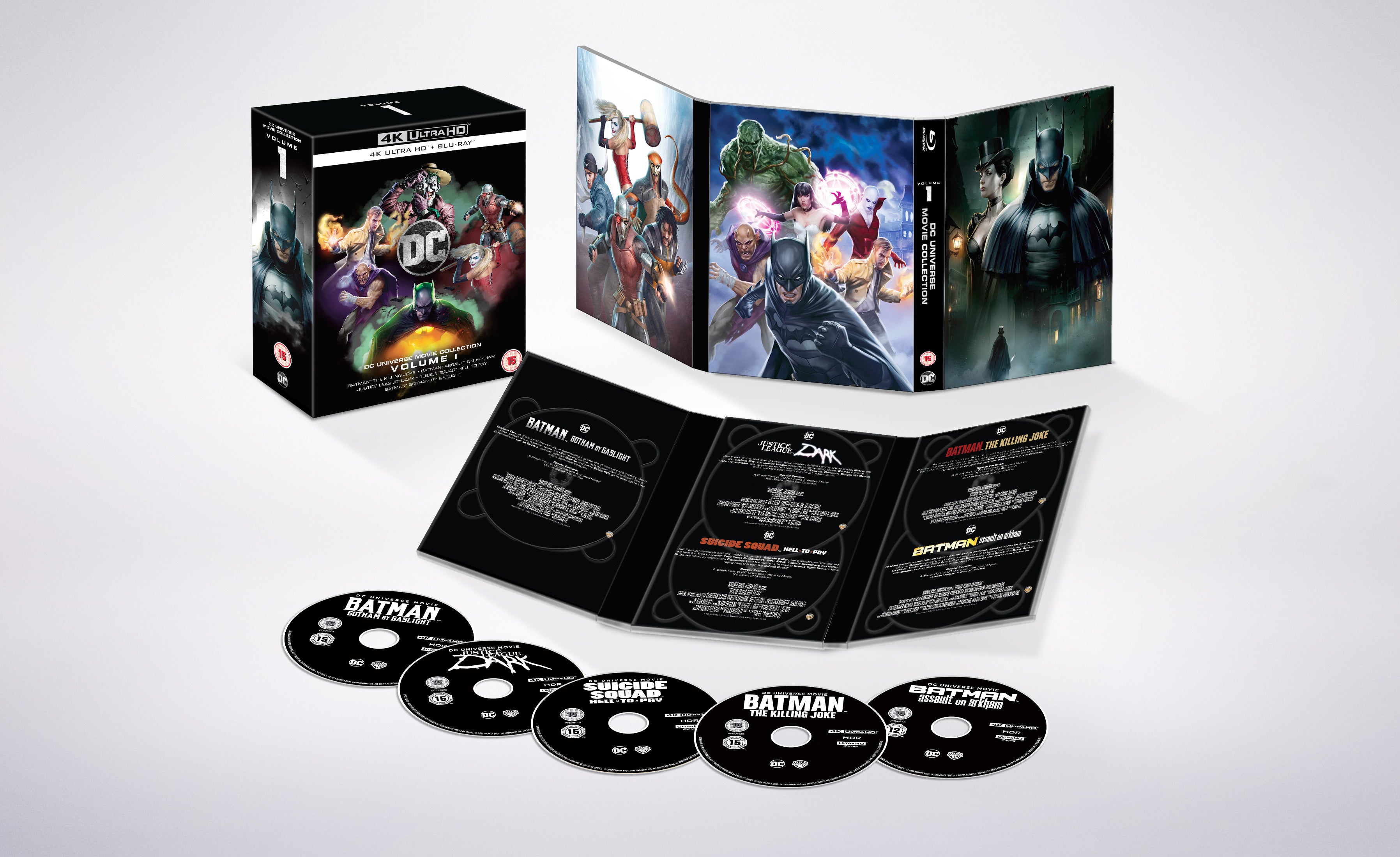 DC Animated 4K Collection: V1 5pk (UHD)
