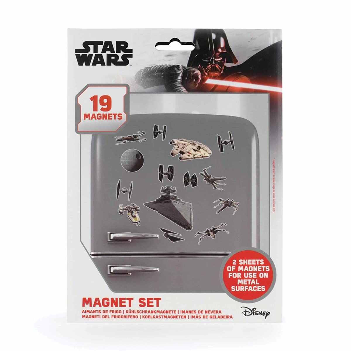 Star Wars Kit de 19 Magnets (Bataille de L'Etoile de La Mort
