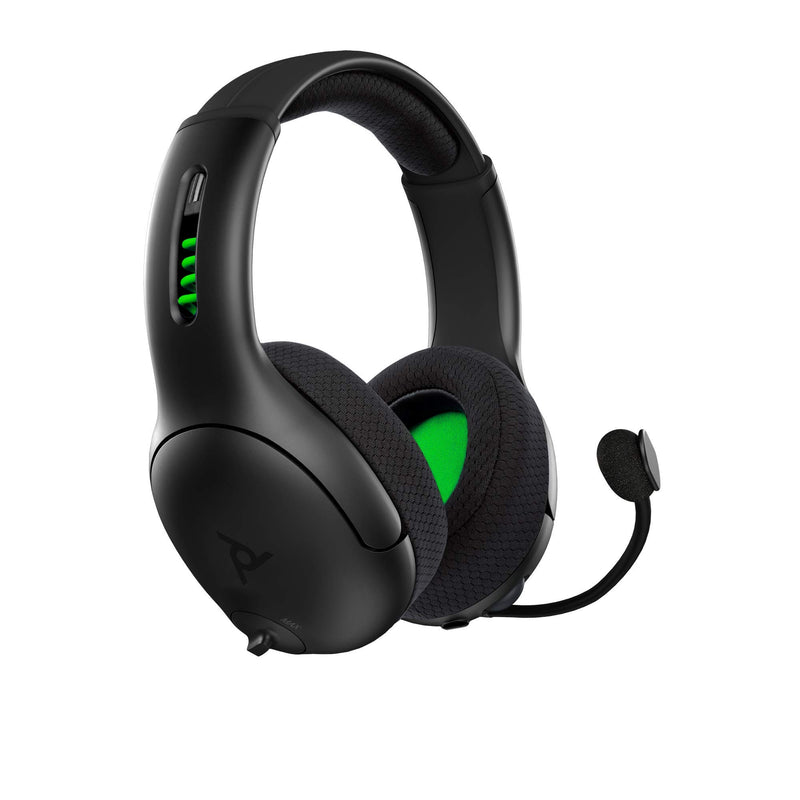 PDP Gaming LVL50 draadloze Headset met Mic for Xbox One, Series X|S - PC, laptopcomputer - Noise Cancelling microfoon, Bass Boost, Lichtgewicht, Soft Comfort Over Ear Headphones - zwart