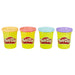 Play-Doh 4 Pack of Sweet Themed Non-Toxic Colors for Kids 2 Years and Up, 4-Ounce Cans (Pink, Light Blue, Bright Orange, Purple) E4869ES0