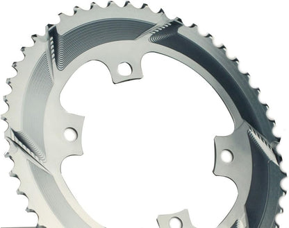 ABSOLUTE BLACK CHAINRING ABSOLUTEBLACK OVAL 110mm 52T 4B 2X BK by ABSOLUTE BLACK