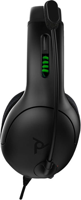 PDP Gaming LVL50 Wired Headset with Mic for Xbox One, Series X|S - PC, iPad, Mac, Laptop Compatible - Noise Cancelling Microphone, Bass Boost, Lightweight, Soft Comfort Over Ear Headphones - Black Wir