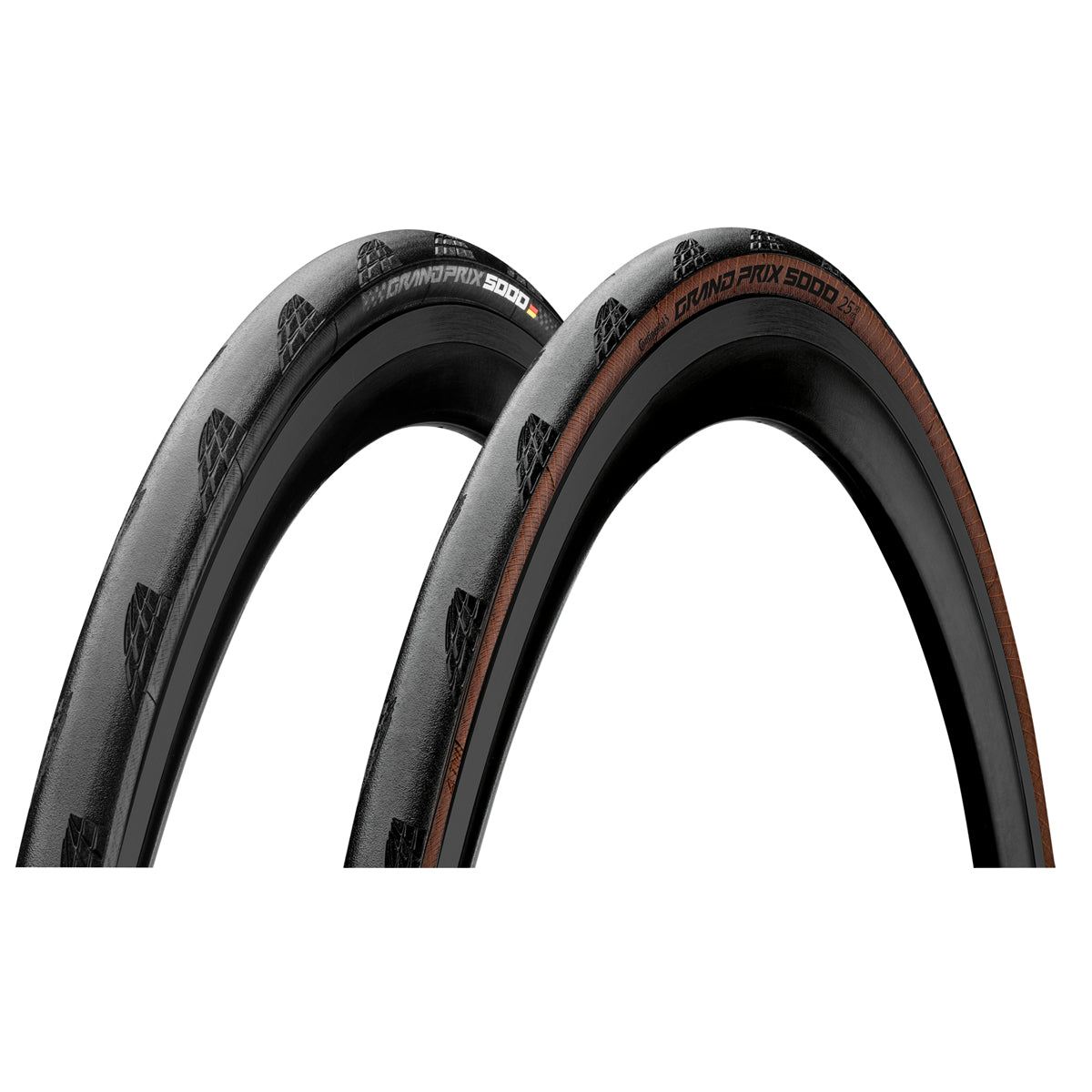 Continental Grand Prix 5000 Tyre Foldable Blackchili Compound Black/Black 700X28C