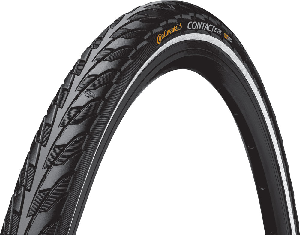 Continental Contact Reflex Tyre Wire Bead Black/Black Reflex 700X32C