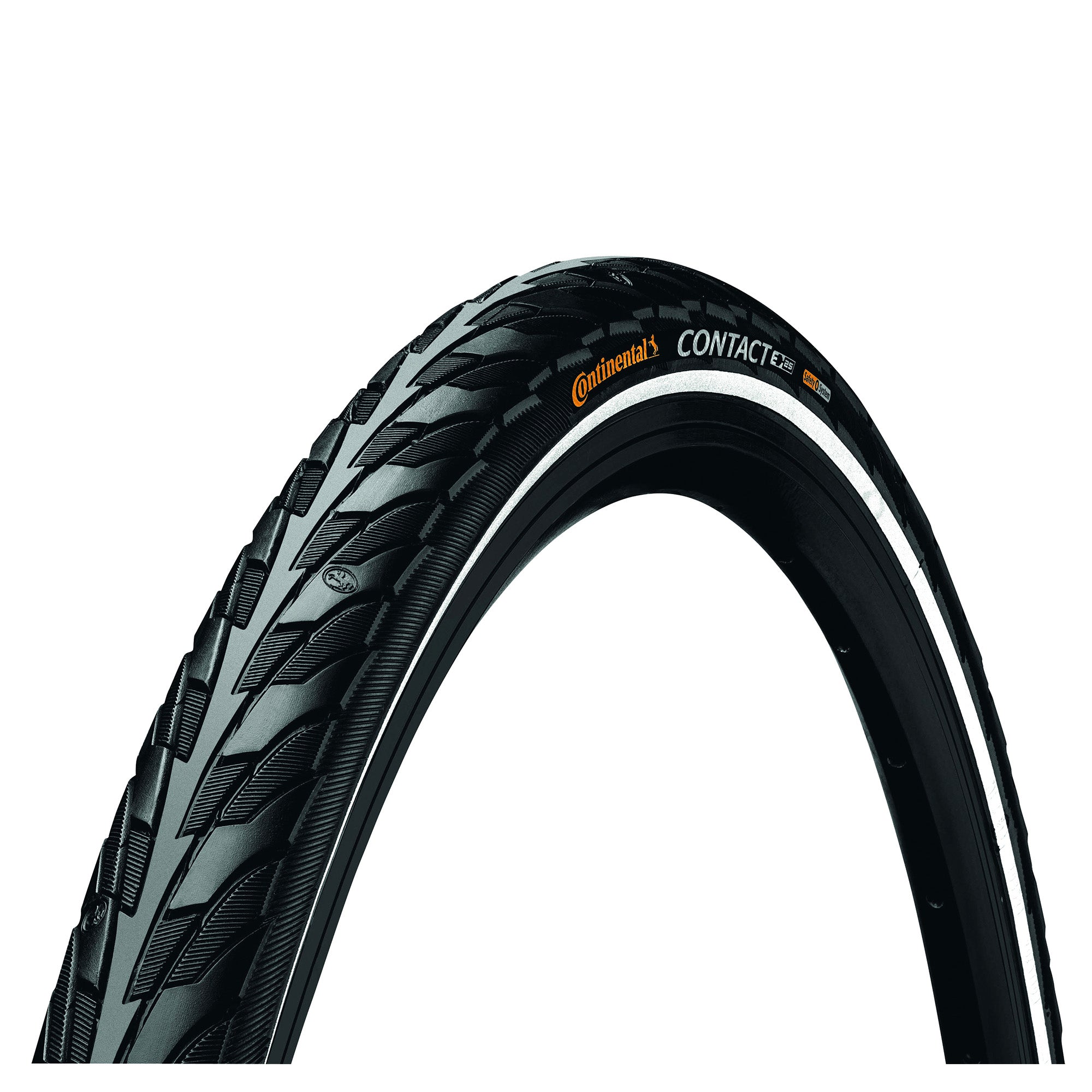 Continental Contact Reflex Tyre Wire Bead Black/Black Reflex 700X32C