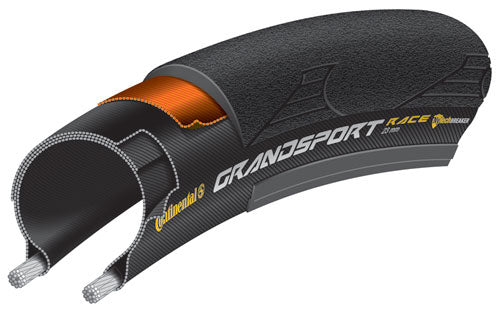 Continental Grand Sport Race Tyre Foldable Puregrip Compound Black/Black 700X28C