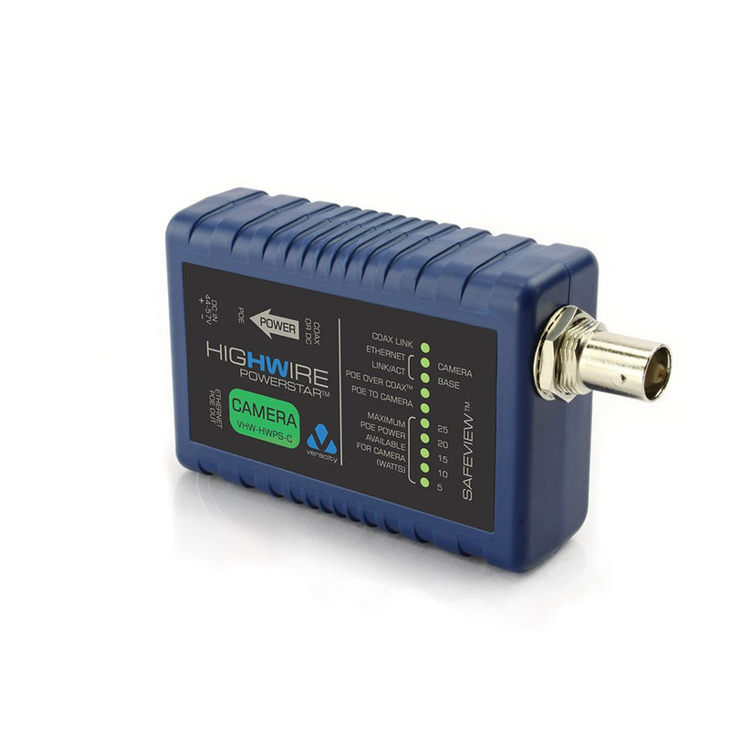 veracity Powerstar Ethernet and POE Over Coax Converter