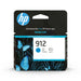 HP 3YL77AE 912 Original Ink Cartridge, Cyan, Single Pack