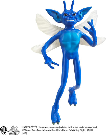 The Noble Collection Bendable Cornish Pixie Figure Officially Licensed 7in (18 cm) Harry Potter Bendable Toy Posable Collectable Chamber of Secrets Doll Figure - For Kids & Adults