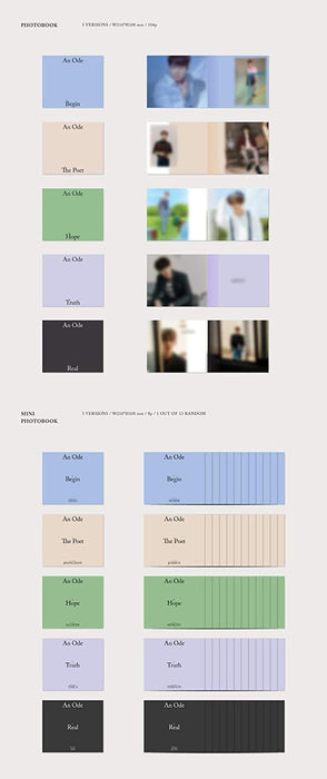 An Ode (Vol. 3) (incl. 104pg Photobook, 8pg Photobook + 4 Postcards