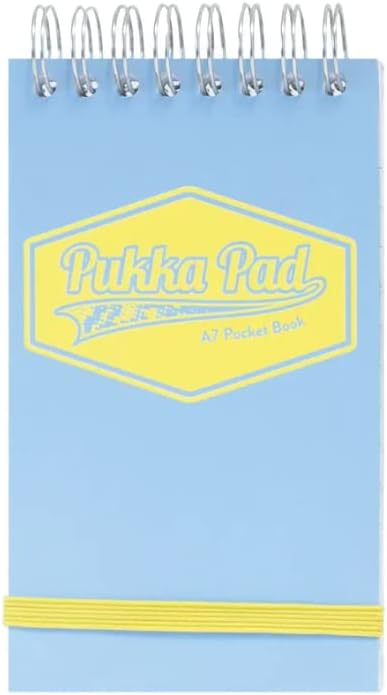 Pukka Pad Pastel Pocket Book A7 (Pack of 6) 8903-PST