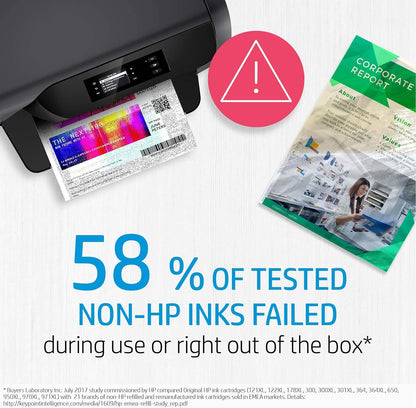 HP 3YL79AE 912 Original Ink Cartridge, Yellow, Single Pack