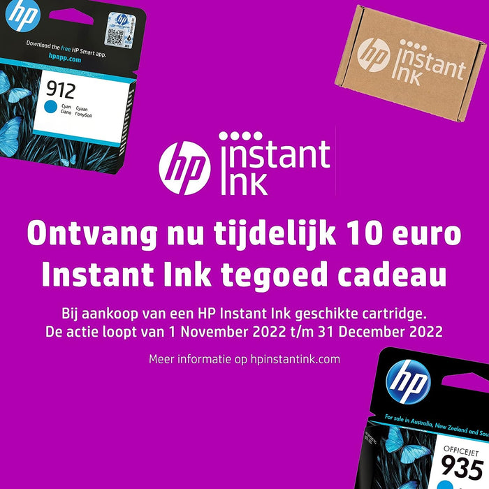 HP 3YL79AE 912 Original Ink Cartridge, Yellow, Single Pack