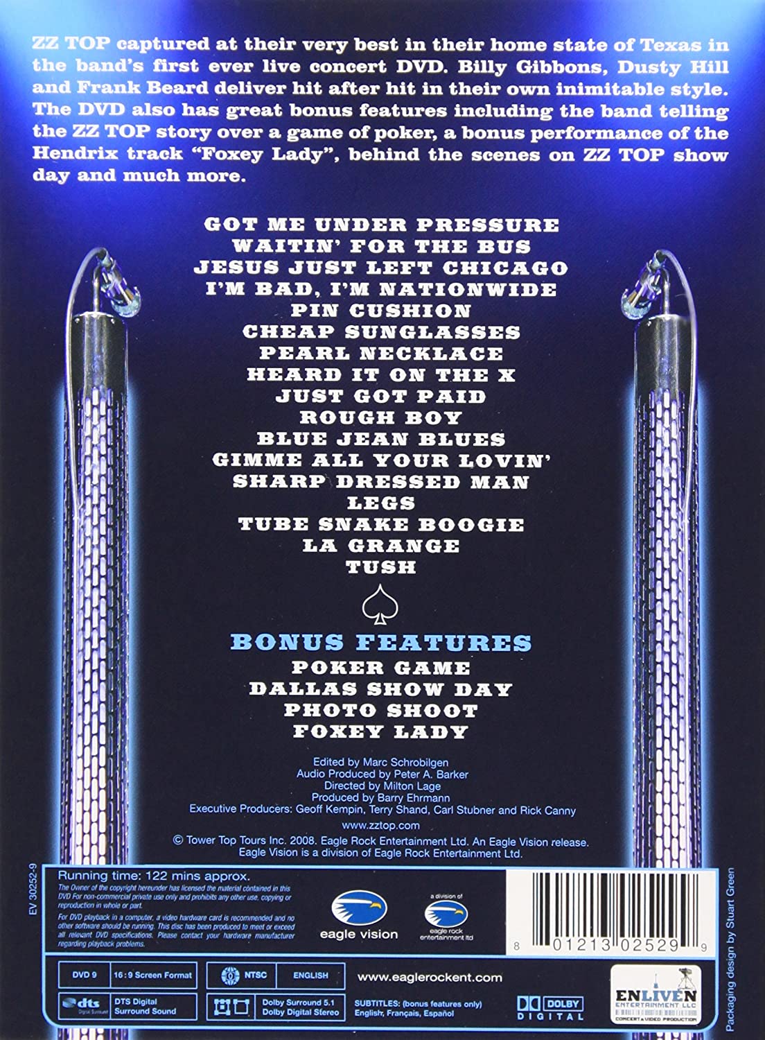 ZZ TOP-LIVE FROM TEXAS (DVD