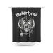 Motörhead Shower Curtain with Rings for Curtain Polyester