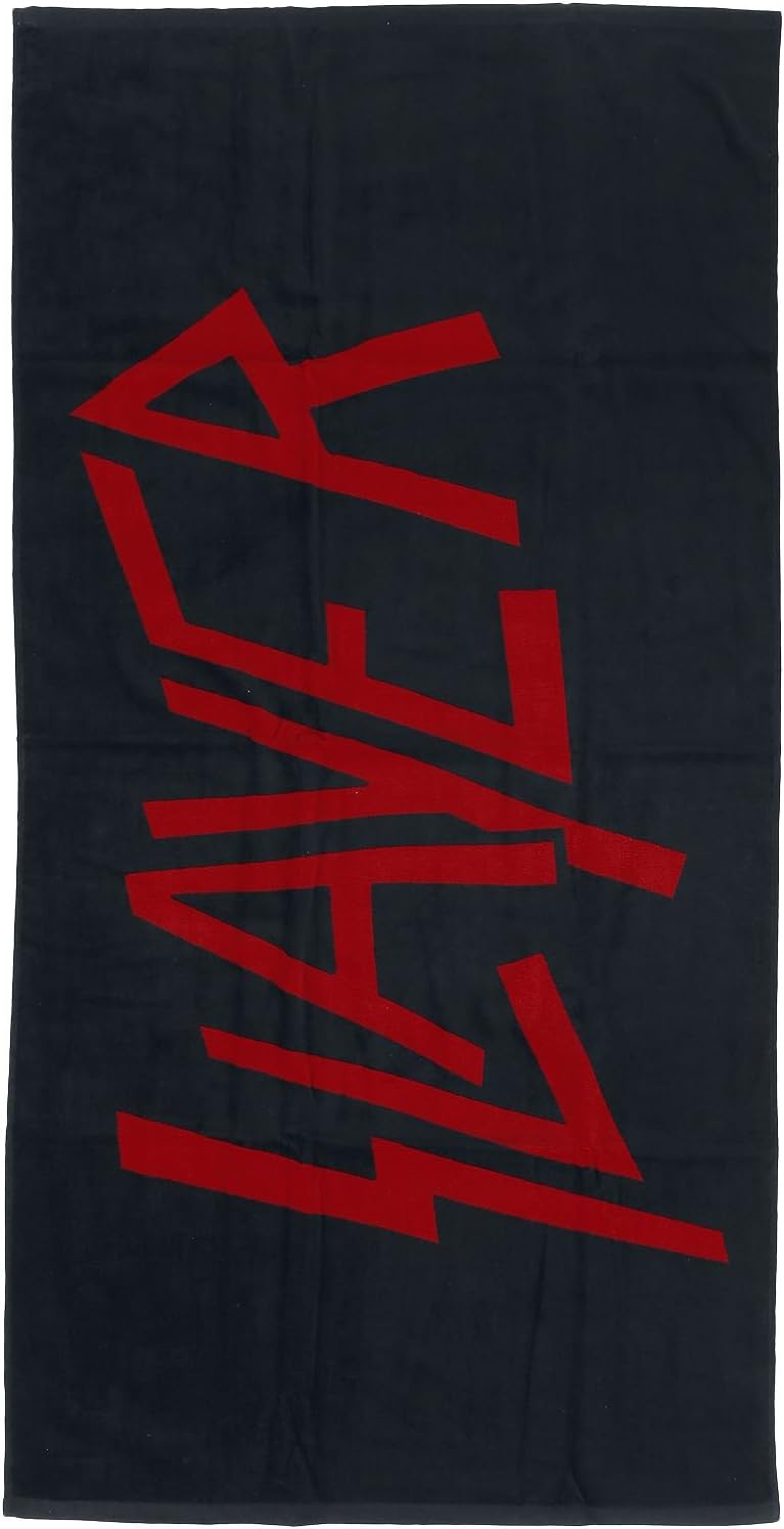Slayer Beach Towel, Cotton, Multi-Colour, 150 x 75 cm, 3 Units 150 x 75 x cm Multicoloured