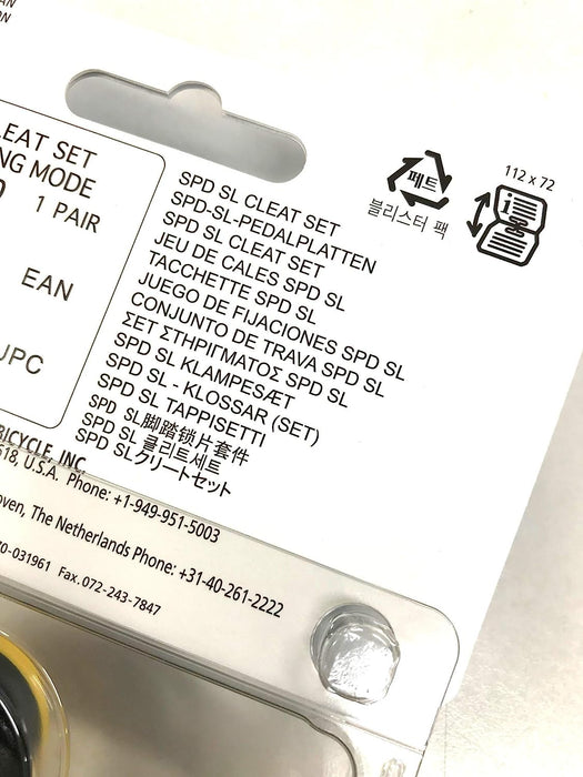 Shimano SH Cleat Speed-Sl Float Spre Spares