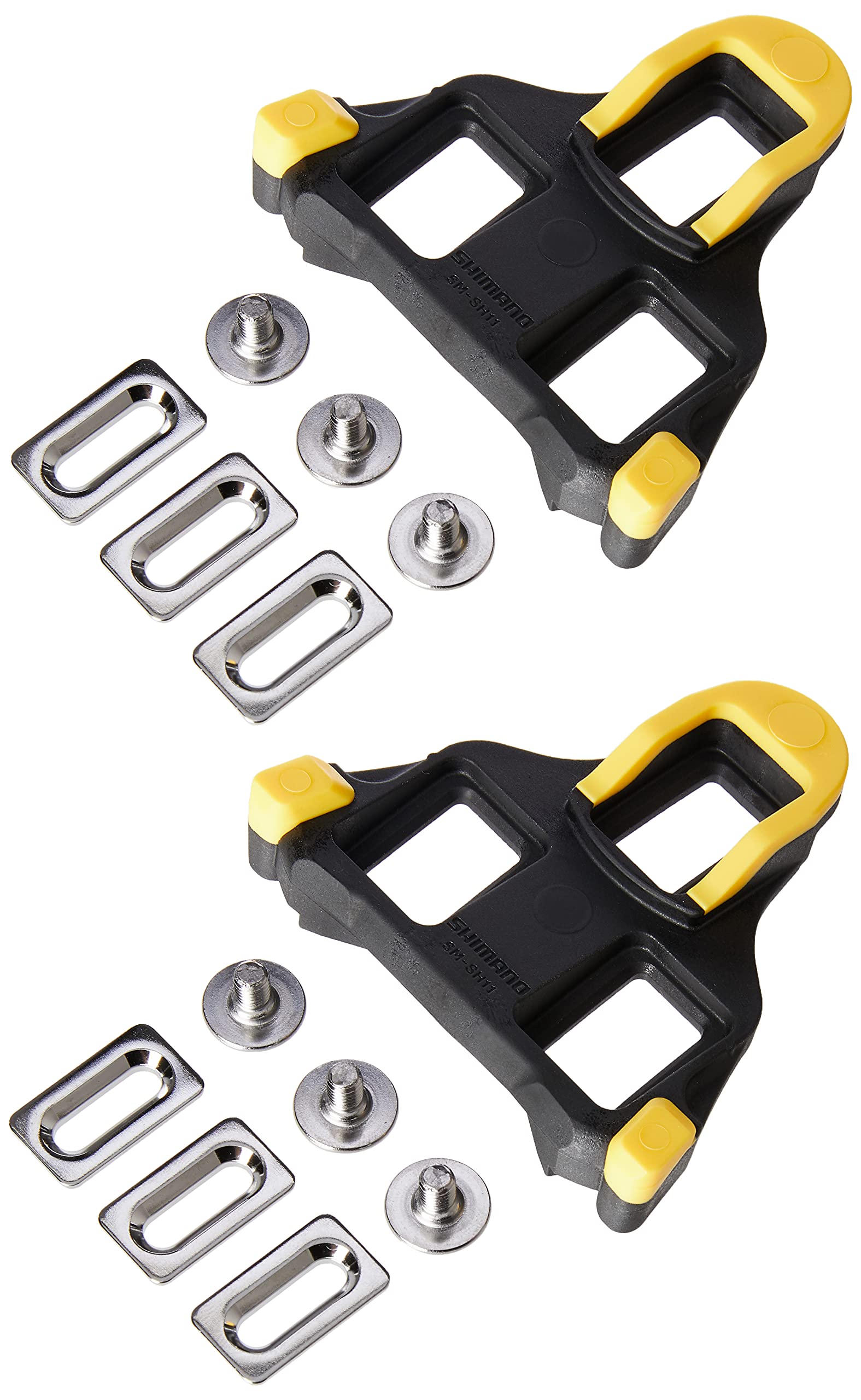 Shimano SM-SH11 SPD SL-Cleats , Centre Pivot Floating, Yellow