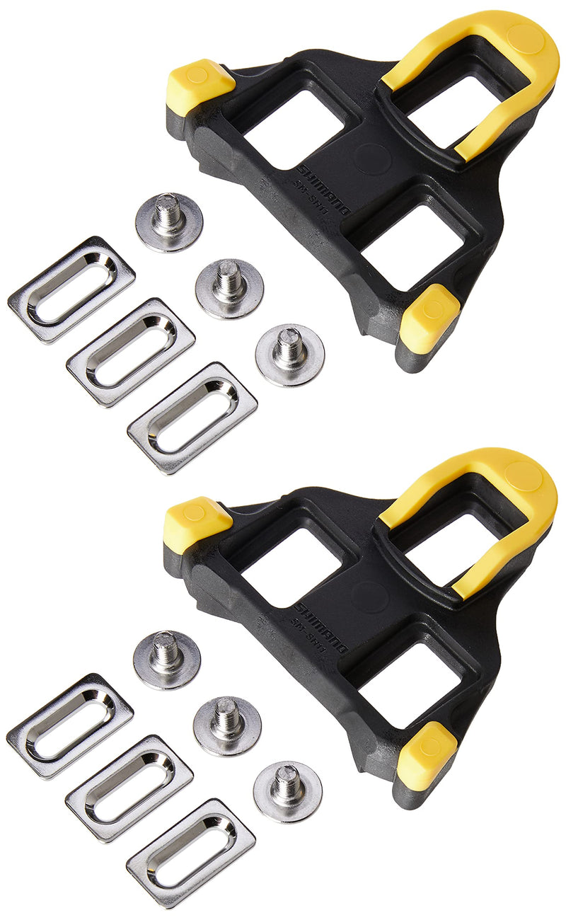 Shimano SM-SH11 SPD SL-Cleats , Centre Pivot Floating, Yellow