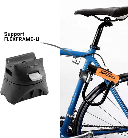 Kryptonite Transit U Lock kit,Black,25 mm x 80 mm