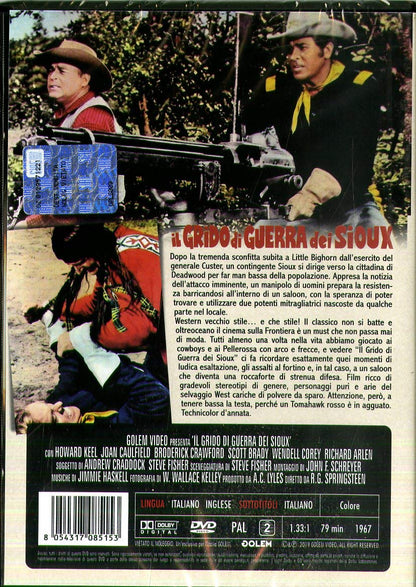 Dvd - Grido Di Guerra Dei Sioux (Il) (1 DVD