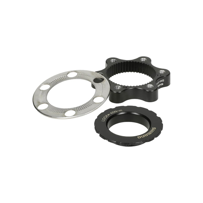 Shimano Centerlock adapter 6-hole including lock ring