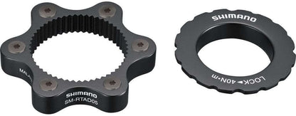 Shimano SM-RTAD05 6-bolt rotor to Centre-Lock hub disc adapter