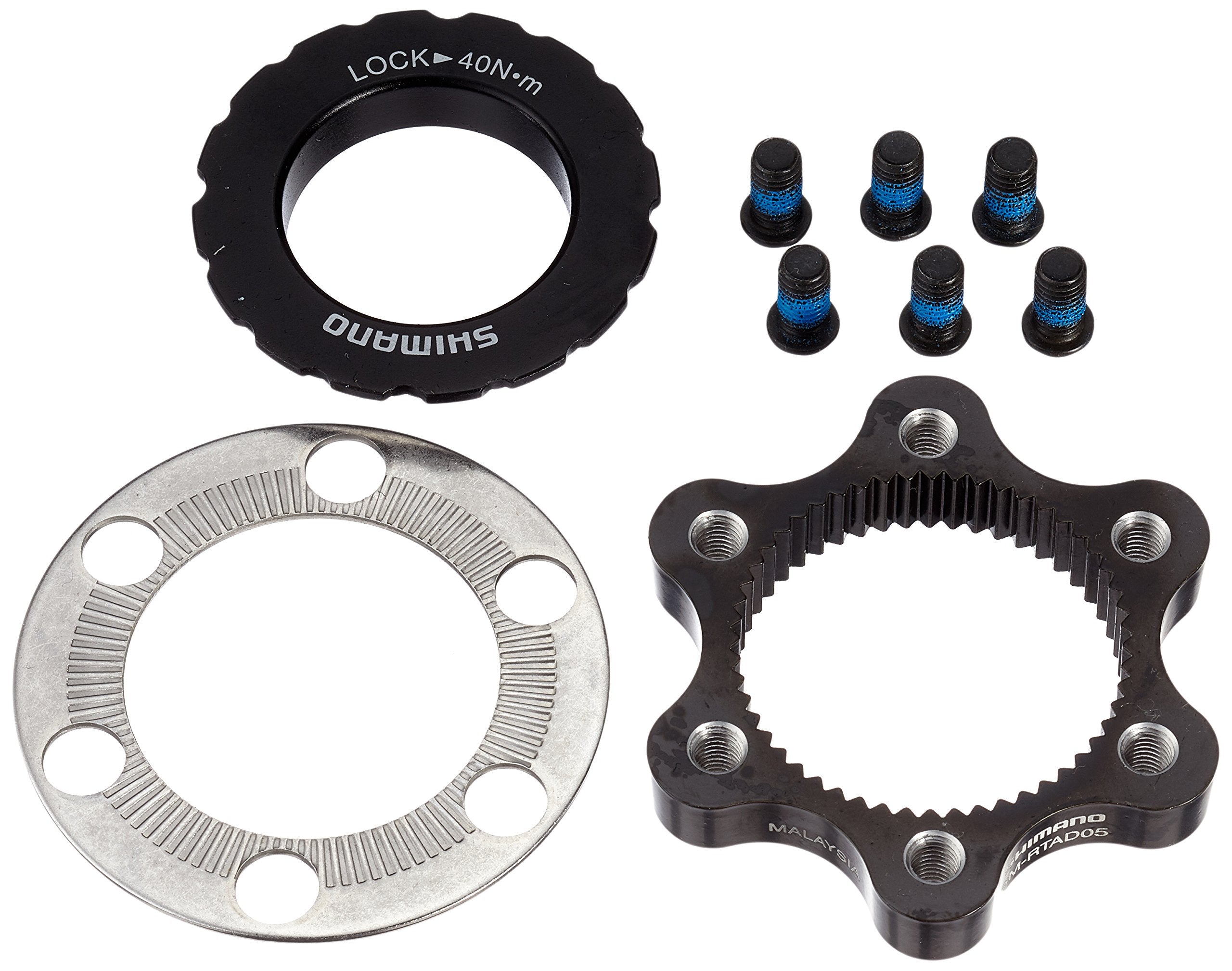 Shimano SM-RTAD05 6-bolt rotor to Centre-Lock hub disc adapter