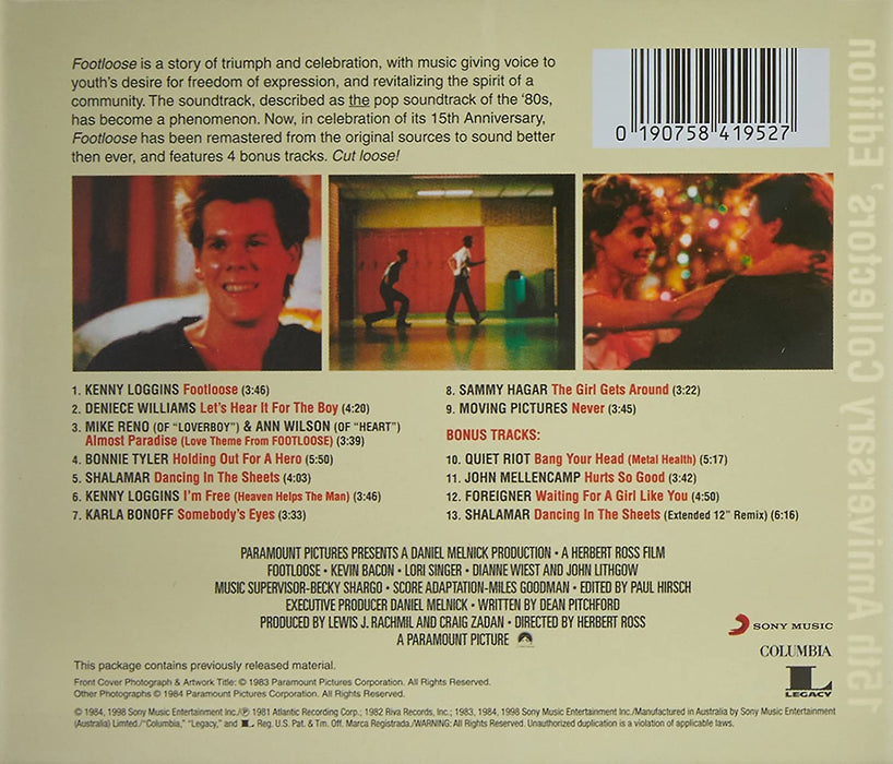 Footloose (Sony Gold Series) (Original Soundtrack)