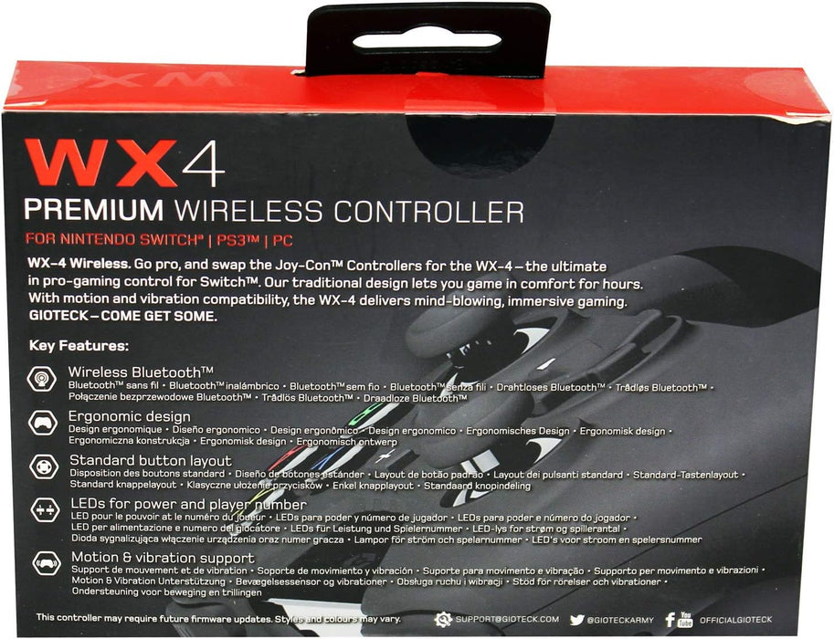 WX-4 WIRELESS RF CONTROLLER (Nintendo Switch