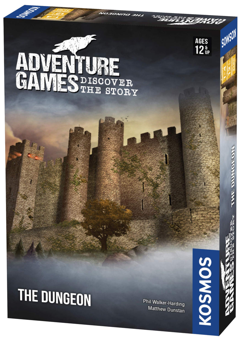 Thames & Kosmos, 695088, Adventure Game: The Dungeon, Discover The Story, Cooperative Board Game,1-4 Players, Ages 12+