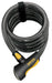 On-Guard Doberman-8027 Keyed Coil Lock - Black, 18.5 x 1.5 cm