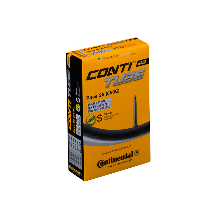 Continental R28 Training Presta Long Valve Inner Tube - Black, 700C x 25-32 C/60 mm