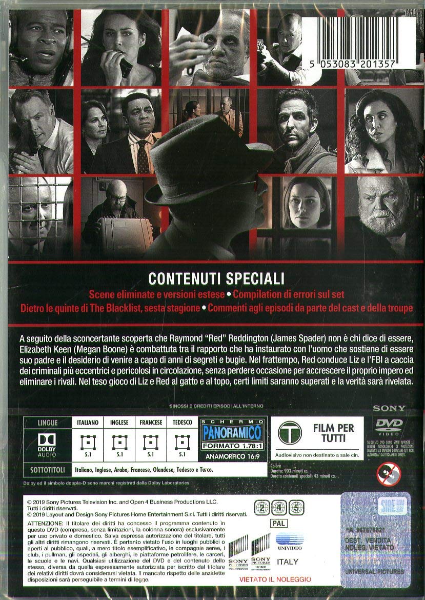 The Blacklist: Stagione 6