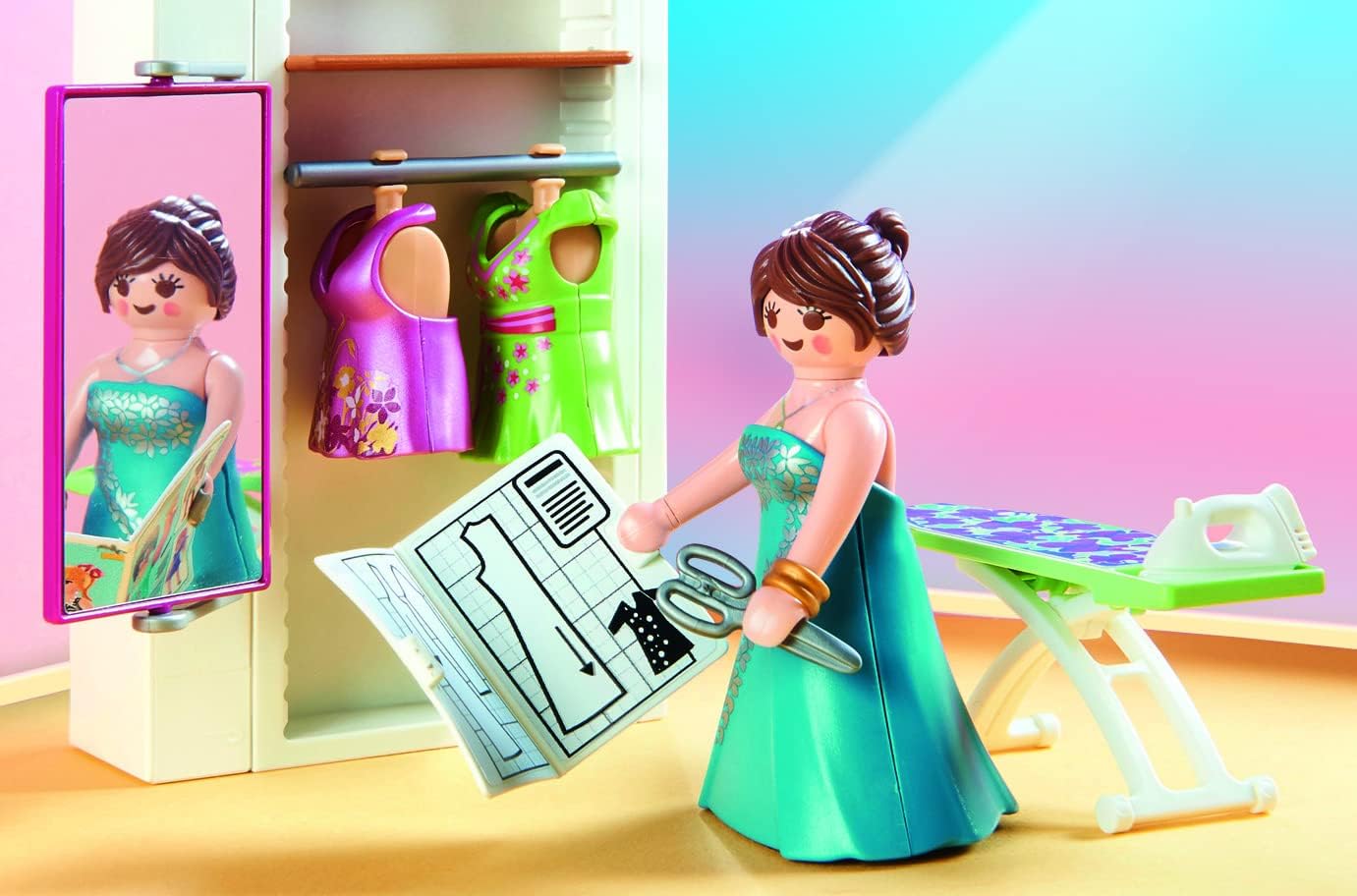 PLAYMOBIL Dollhouse Slaapkamer Met Mode Ontwerphoek - 70208