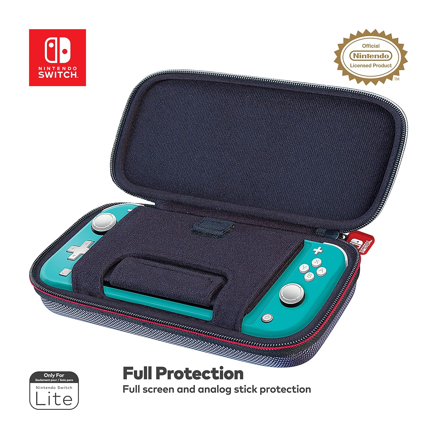Big Ben Deluxe Travel Case Black for Nintendo Switch Lite